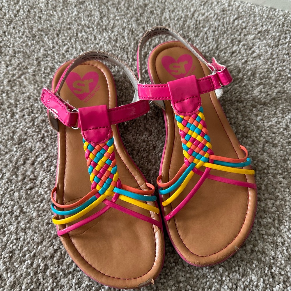 stride rite sandals girls size 1